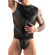 PLAYSUIT MEN Jock Bodysuit Zwart