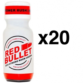  BULLET ROJO 25ml x20