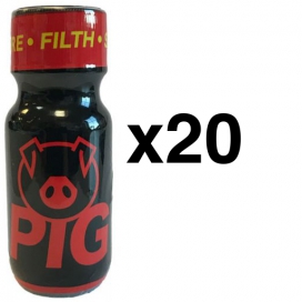 UK Leather Cleaner  PIG RED 25ml x20