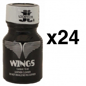 Locker Room  WINGS Zwart 10ml x24