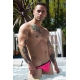 Slip DOMINATOR MANKINI Neonpink