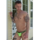 DOMINADOR MANKINI dossiers Fluorescente verde