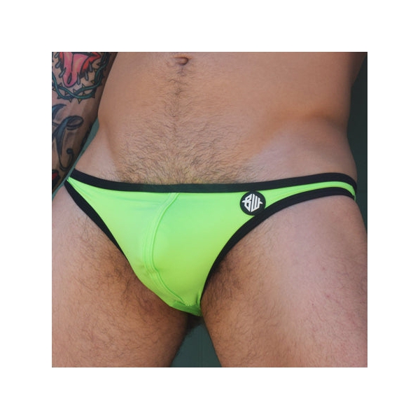 DOMINADOR MANKINI dossiers Fluorescente verde