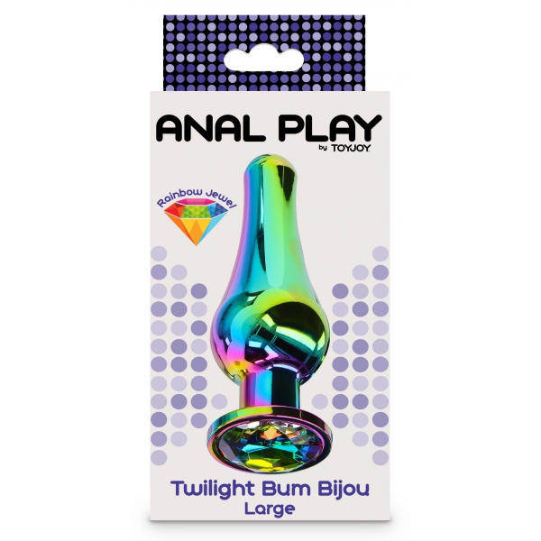 Plug Bijou anal Twilight Bum L 12 x 4 cm