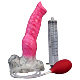 PINKALIEN Squirting Silicone Dildo - 04
