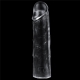 Flawless Clear Penis Sleeve Add 1''