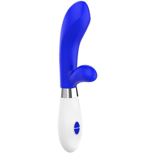 Luminous Vibro Konijn Achilles 20cm Blauw