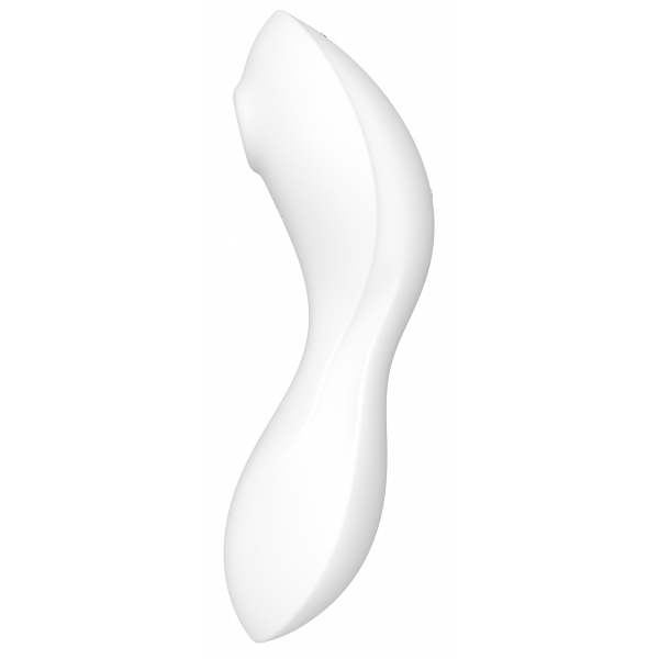 Angeschlossener Klitorisstimulator Curvy trinity 5+ Satisfyer Weiß