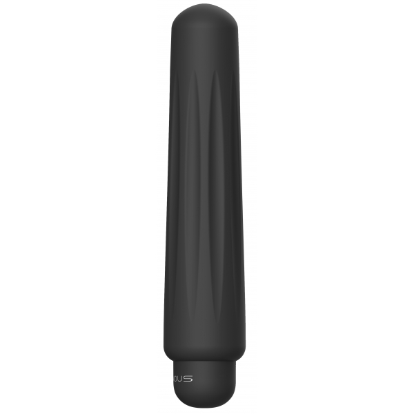 Mini vibro Delia 12cm Negro