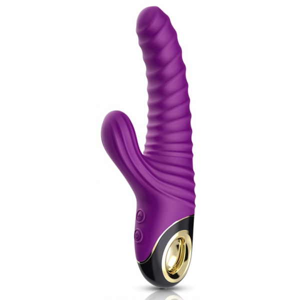 Vibro Rabbit Eternity 22cm Morado