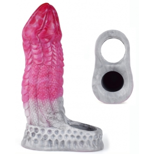 PINKALIEN Monster Extend Penis Sleeve 15 x 4.5cm