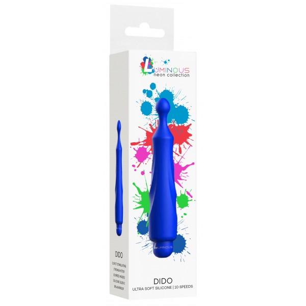 Dido Mini Vibrador 13cm Azul