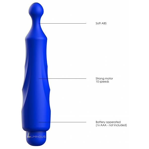 Dido Mini Vibrador 13cm Azul