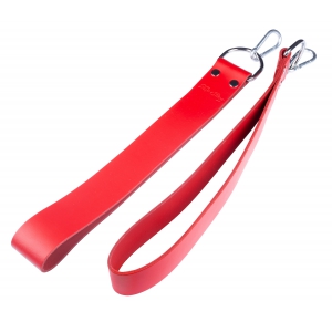 Mr Sling Set of 2 Red Leather Sling Stands