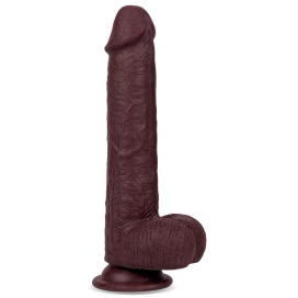 Slidy Realistic Dildo Dual Layer Retractable and Adjustable 9