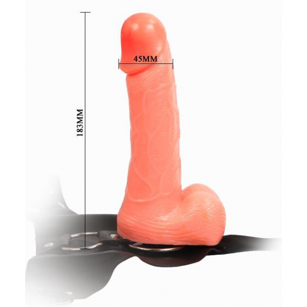 Ultra Passionate dildo belt 16 x 4.3cm