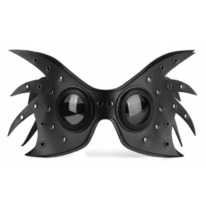 KinkHarness Wingy Mask Zwart