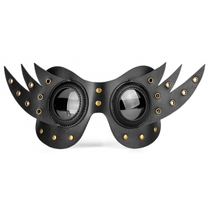 KinkHarness Splicy Wing Maske Schwarz