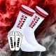 Socken Socken Neon Horny Rot