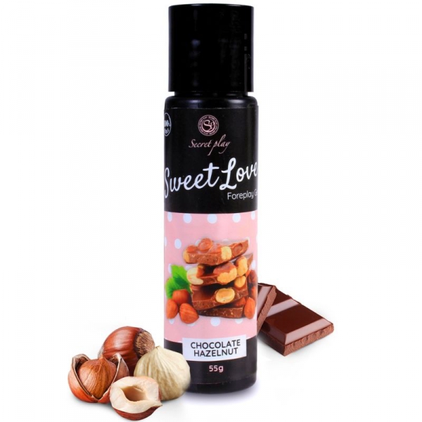 Sweet Love Essbares Gleitmittel Schokolade-Nuss 60ml