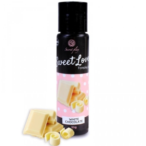 Secret Play Sweet Love Essbares Gleitmittel Weiße Schokolade 60ml