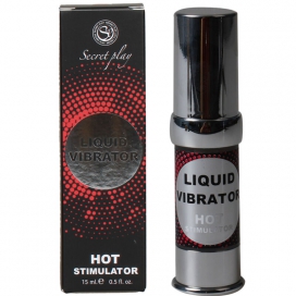 Secret Play Vibrating gel Liquid Vibrator Hot 15ml