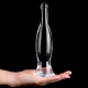 Bottiglia M 22 x 5,5 cm tappo trasparente