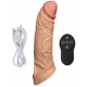 Licht vibrerende penis sleeve 15 x 4.2cm