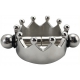 Crown Nipple Clamp Silver