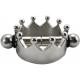 Metall-Nippelklemme Crown 27mm