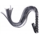 Flogger With Black Gourd Handle Noir