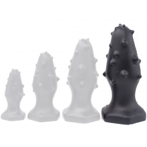 ToppedMonster Tappo in silicone Monster Spike XL 16 x 6,5 cm Nero