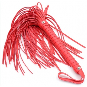 Correct Me Screw Handle Spanking Flogger Rouge