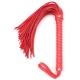 Screw Handle Spanking Flogger Rouge