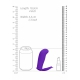 Stimulateur vibrant LEON 8.5 x 3cm Violet