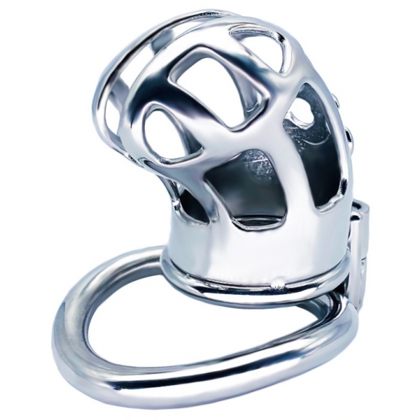 Metal chastity cage Royal Steel 7 x 3cm