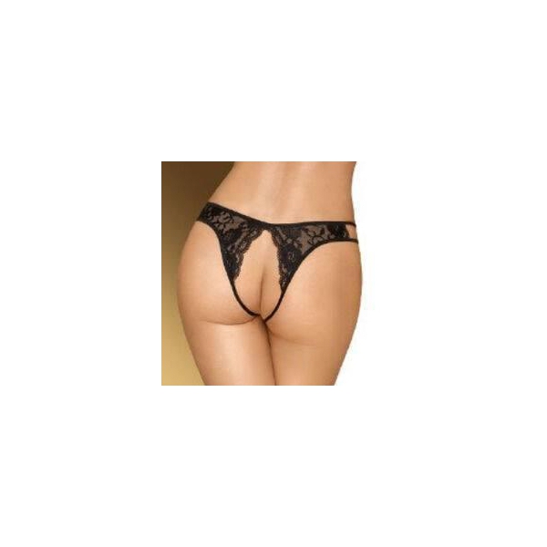 NAUHTY VALENTINE Open Brief Zwart