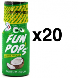  FUN POP'S Propyl Kokosnoot Geur 15ml x20