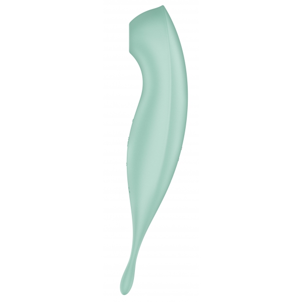 Twirling Pro Satisfyer Aangesloten Clitoris Stimulator Groen