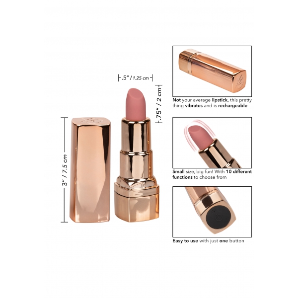 Vibro Lipstick 8cm Hellrosa