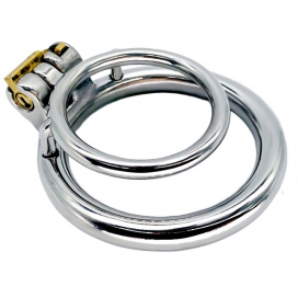 Double Metal Penis Ring Duo Rings 37mm