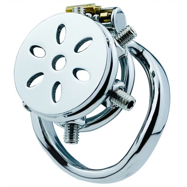 Rivet Screw Cover Chastity Lock Cage