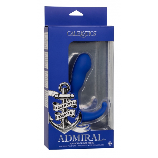 Advanced Curved Admiral Prostate Stimulator 11 x 3cm