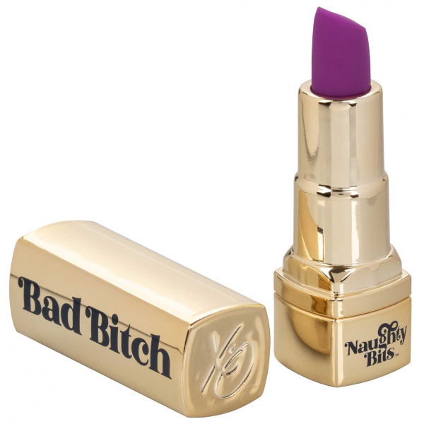 Barra de labios Vibro Bad Bitch 7,5cm Morado