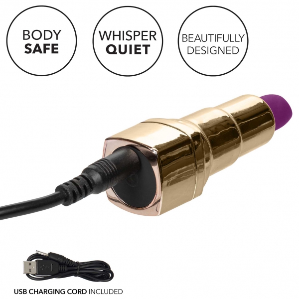 Vibro-Lipstick Bad Bitch 7.5cm Violett