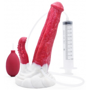 Anal Predator Squirting Silicone Dildo - 26