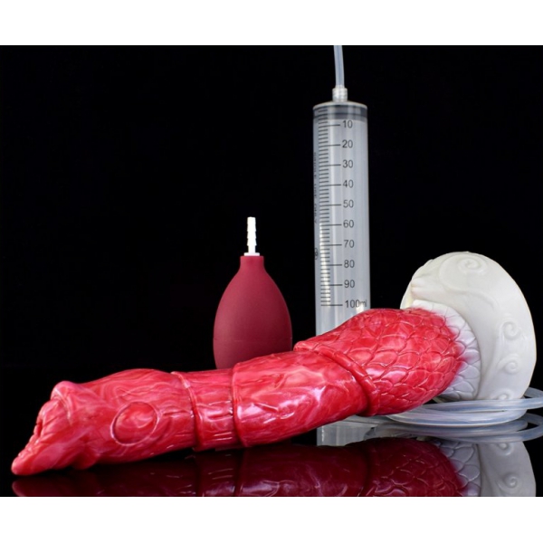 Monster Finn Uhr 20 x 4.8cm Dildo mit Ejakulation