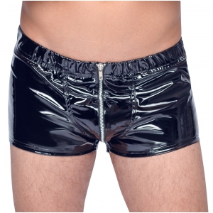 Black Level Men Boxer Short VINYL ZIP Negro