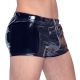 Boxershort VINYL ZIP Zwart