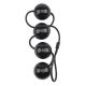 Anal balls Rubicon S 25 x 4cm Black